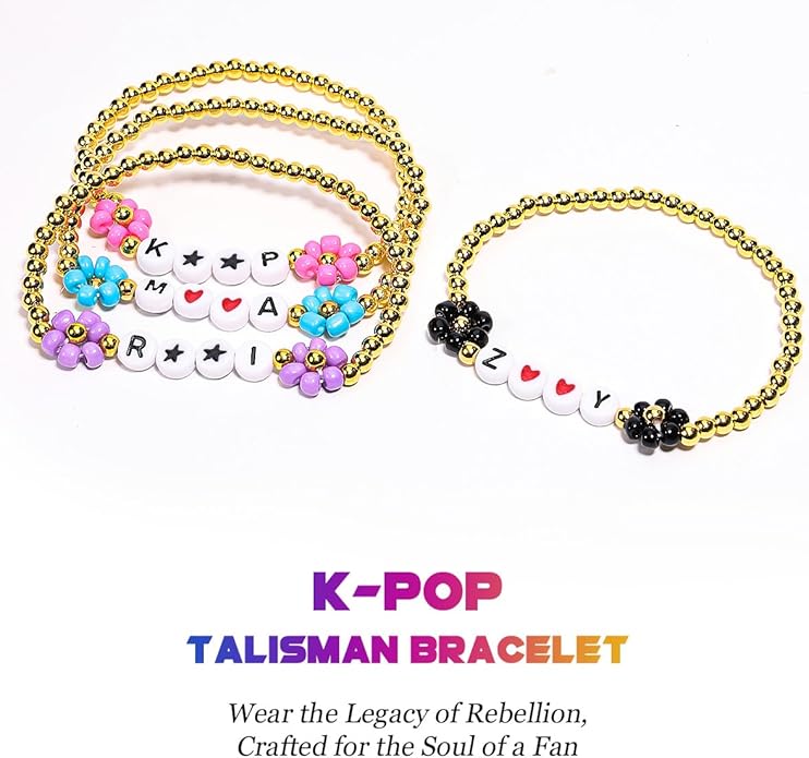 Show Your Fandom Pride: Why These Stackable Beaded Bracelets Are a Must-Have for Every K-Pop Concert
