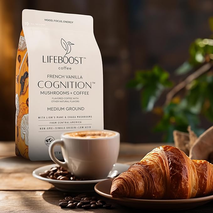 Supercharge Your Morning: Why Lifeboost French Vanilla Mushroom Coffee Is the Ultimate Brain-Boosting Brew