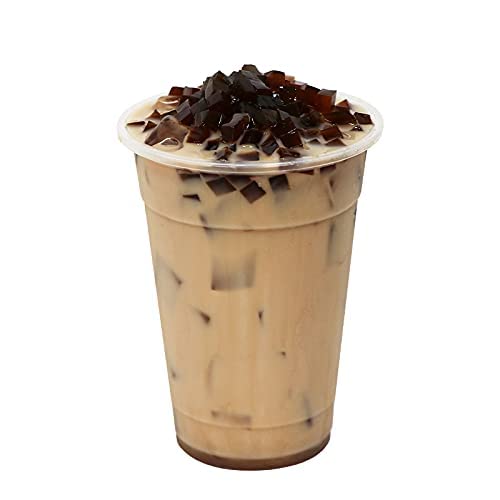 Premium Coconut Jelly Dessert Topping by Buddha Bubbles Boba (Coffee/Espresso Jelly)