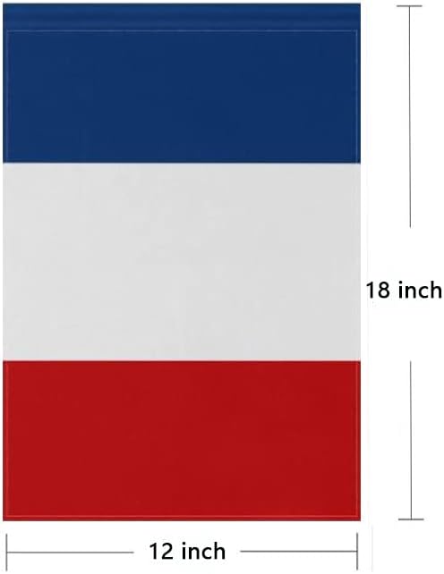 France Flag French Flag, Small French Garden Flags for Yard Patio Porch Independence Day Patriotic Festival Outdoor Decorations