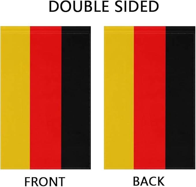Germany Flag German Flag, Small German Garden Flags for Yard Patio Porch Independence Day Patriotic Festival Outdoor Decorations