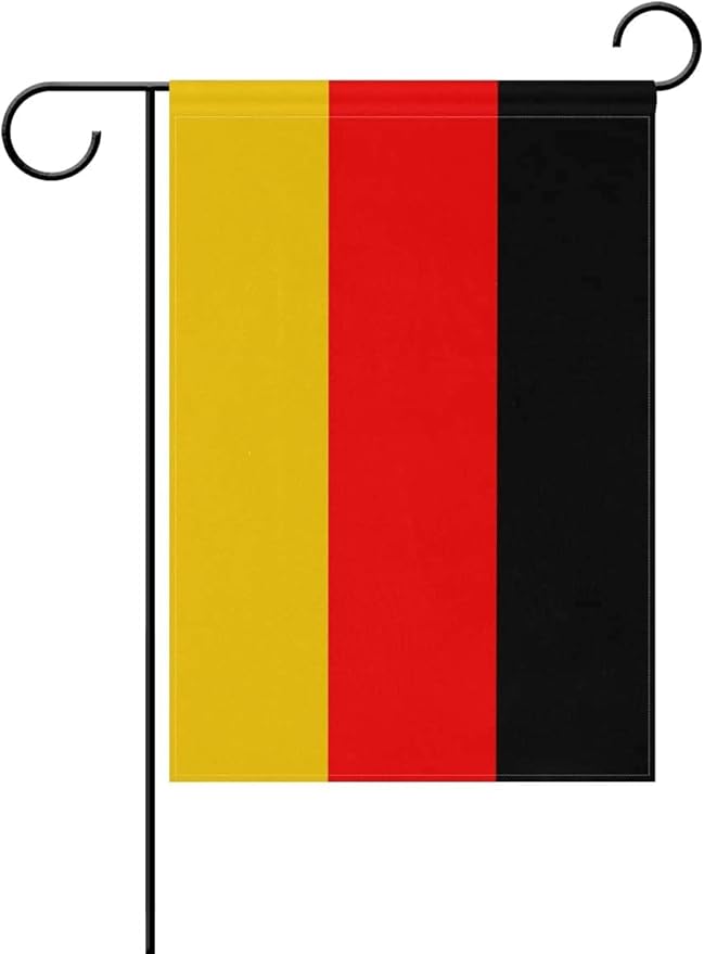 Germany Flag German Flag, Small German Garden Flags for Yard Patio Porch Independence Day Patriotic Festival Outdoor Decorations