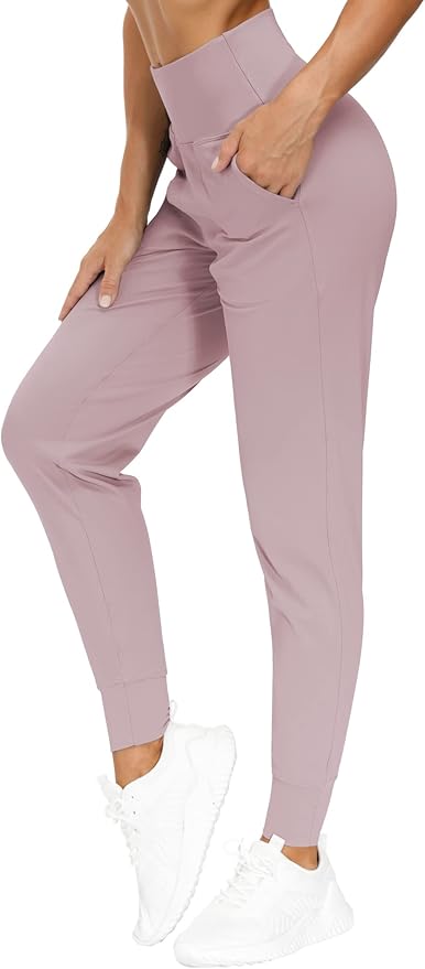 THE GYM PEOPLE Women's Joggers Pants Lightweight Athletic Leggings Tapered Lounge Pants for Workout, Yoga, Running