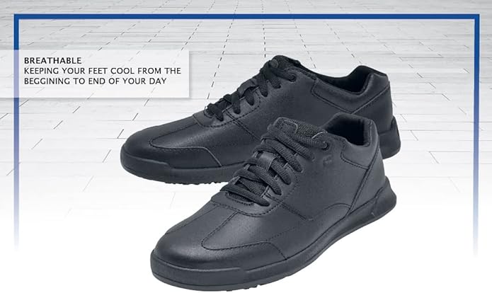 Shoes for Crews Women's Slip-Resistant Work Sneakers – Comfortable, Non-Slip Shoes for Women in Healthcare, Food Service & Retail - Liberty