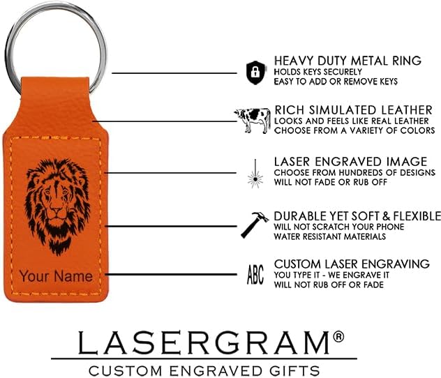 LaserGram Rectangle Keychain, Flag of South Korea, Personalized Engraving Included