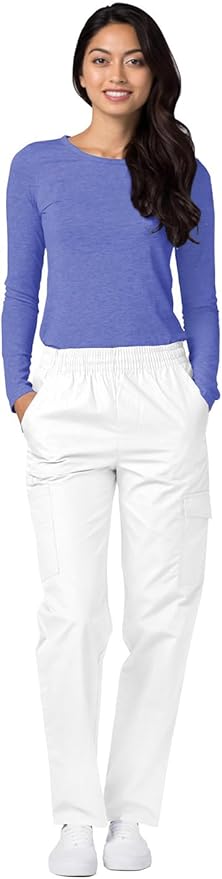 Adar Underscrubs for Women 3 Pack - Long Sleeve Underscrub Comfort Tee