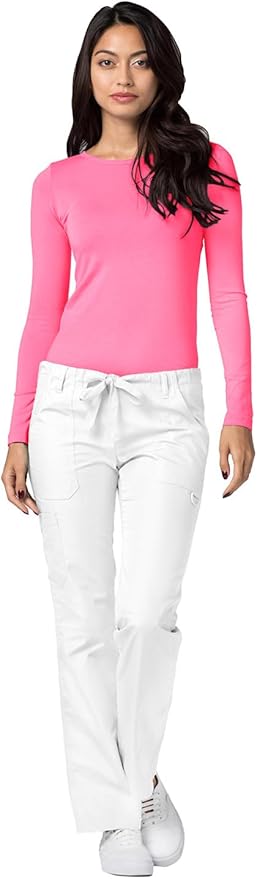Adar Underscrubs for Women 3 Pack - Long Sleeve Underscrub Comfort Tee