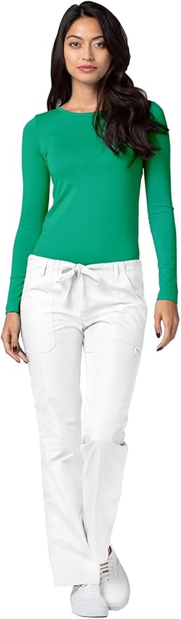 Adar Underscrubs for Women 3 Pack - Long Sleeve Underscrub Comfort Tee