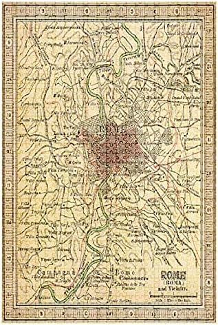 500Piece Puzzle Map of Ancient Rome Background Indoor Activities Difficult Jigsaw Puzzle Set for Adults Children Educational Toys Gift
