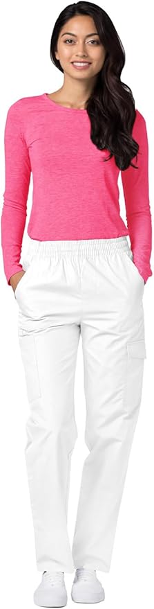 Adar Underscrubs for Women 3 Pack - Long Sleeve Underscrub Comfort Tee