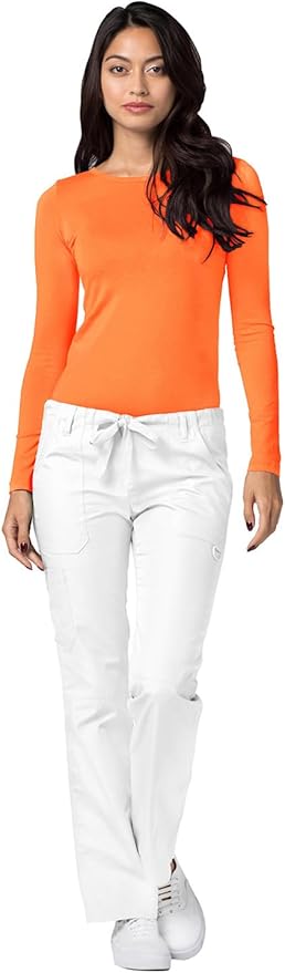 Adar Underscrubs for Women 3 Pack - Long Sleeve Underscrub Comfort Tee