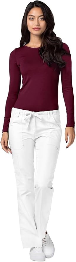 Adar Underscrubs for Women 3 Pack - Long Sleeve Underscrub Comfort Tee