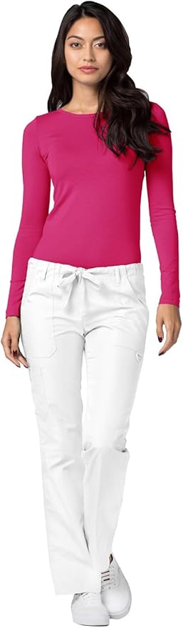 Adar Underscrubs for Women 3 Pack - Long Sleeve Underscrub Comfort Tee