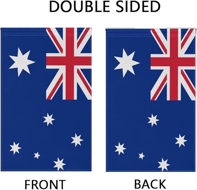 Australia Flag Australian Flag, Small Australian Garden Flags for Yard Patio Porch Independence Day Patriotic Festival Outdoor Decorations