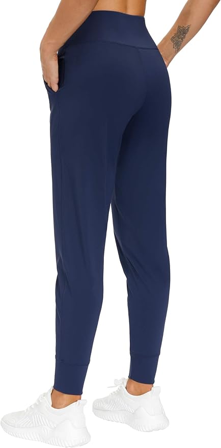 THE GYM PEOPLE Women's Joggers Pants Lightweight Athletic Leggings Tapered Lounge Pants for Workout, Yoga, Running