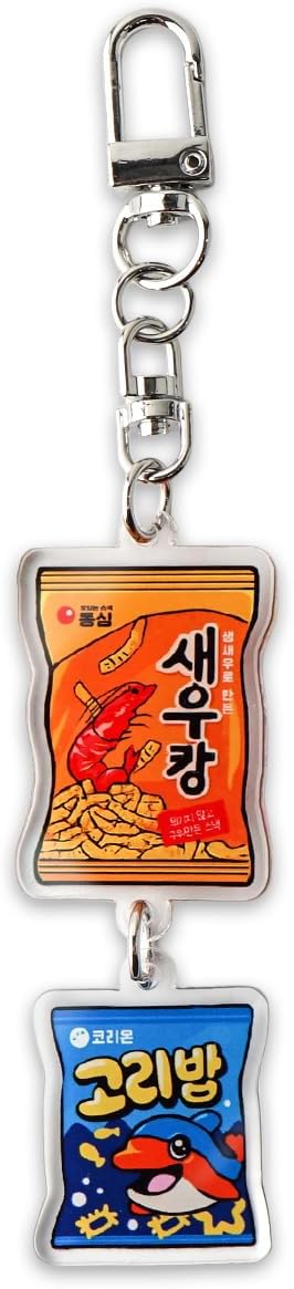 PUBLOG 10PCS Korean Style k music pop Culture Acrylic keyring, bag charm, keychains accessories