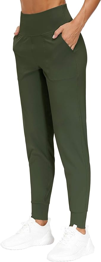 THE GYM PEOPLE Women's Joggers Pants Lightweight Athletic Leggings Tapered Lounge Pants for Workout, Yoga, Running