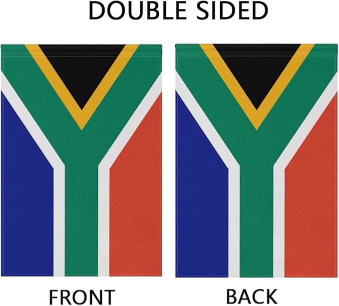 South Africa Flag South African Flag, Small South African Garden Flags for Yard Patio Porch Independence Day Patriotic Festival Outdoor Decorations