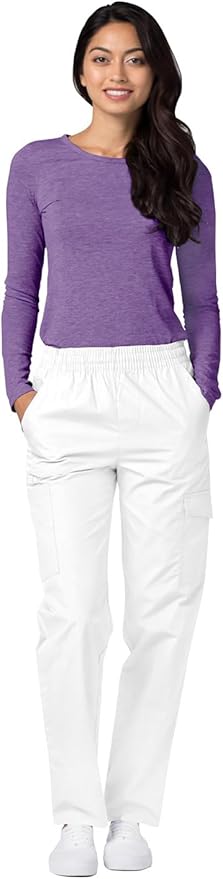 Adar Underscrubs for Women 3 Pack - Long Sleeve Underscrub Comfort Tee