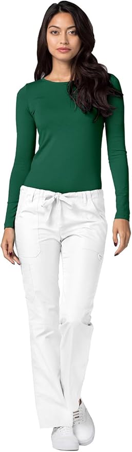 Adar Underscrubs for Women 3 Pack - Long Sleeve Underscrub Comfort Tee