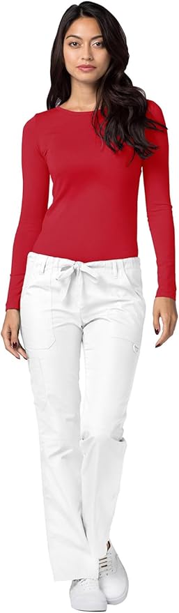 Adar Underscrubs for Women 3 Pack - Long Sleeve Underscrub Comfort Tee