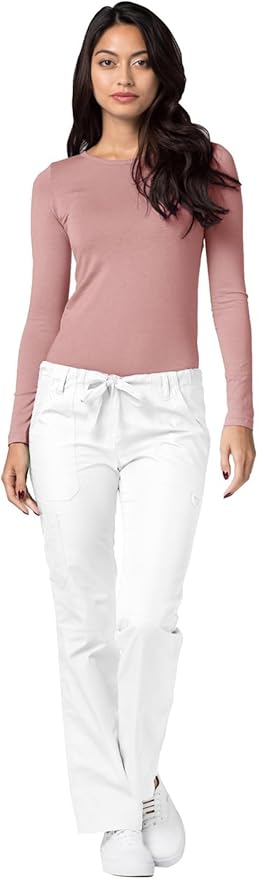 Adar Underscrubs for Women 3 Pack - Long Sleeve Underscrub Comfort Tee
