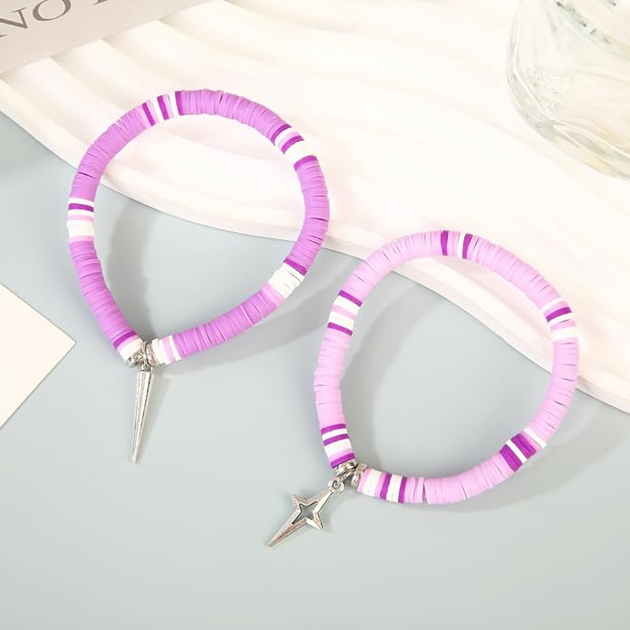 Byqone 6Pcs K-pop Merch Bracelet for Teen Girls Women, Music Gifts for K-pop Fans, Kpop Bracelet Gifts for Girls Birthday Party Decorations Friendship BFF Gifts for Fans Decor