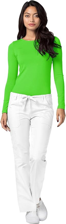 Adar Underscrubs for Women 3 Pack - Long Sleeve Underscrub Comfort Tee