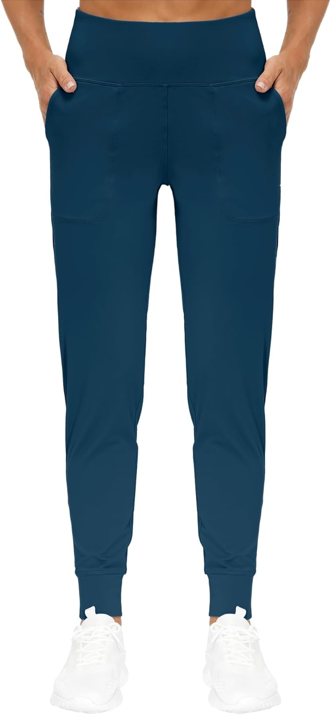 THE GYM PEOPLE Women's Joggers Pants Lightweight Athletic Leggings Tapered Lounge Pants for Workout, Yoga, Running
