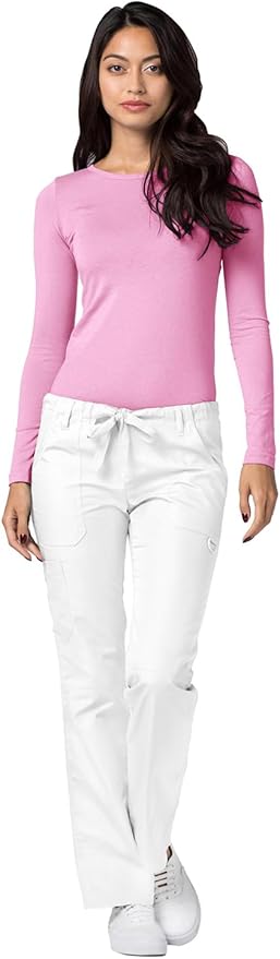Adar Underscrubs for Women 3 Pack - Long Sleeve Underscrub Comfort Tee