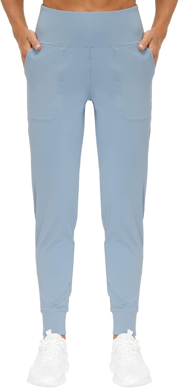 THE GYM PEOPLE Women's Joggers Pants Lightweight Athletic Leggings Tapered Lounge Pants for Workout, Yoga, Running