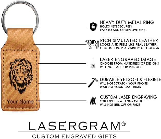 LaserGram Rectangle Keychain, Flag of South Korea, Personalized Engraving Included