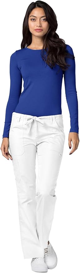Adar Underscrubs for Women 3 Pack - Long Sleeve Underscrub Comfort Tee