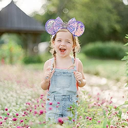 Eisyaa Mouse Ears Bow Headbands