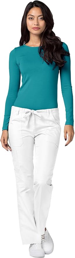 Adar Underscrubs for Women 3 Pack - Long Sleeve Underscrub Comfort Tee