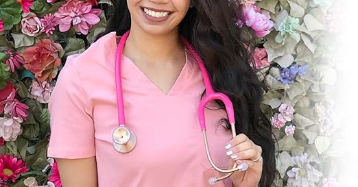MDF Instruments, ProCardial Cardiology Stethoscope, Stainless Steel, Adult, Dual Head, Black Tube, Black Chestpiece-Headset, MDF797BO