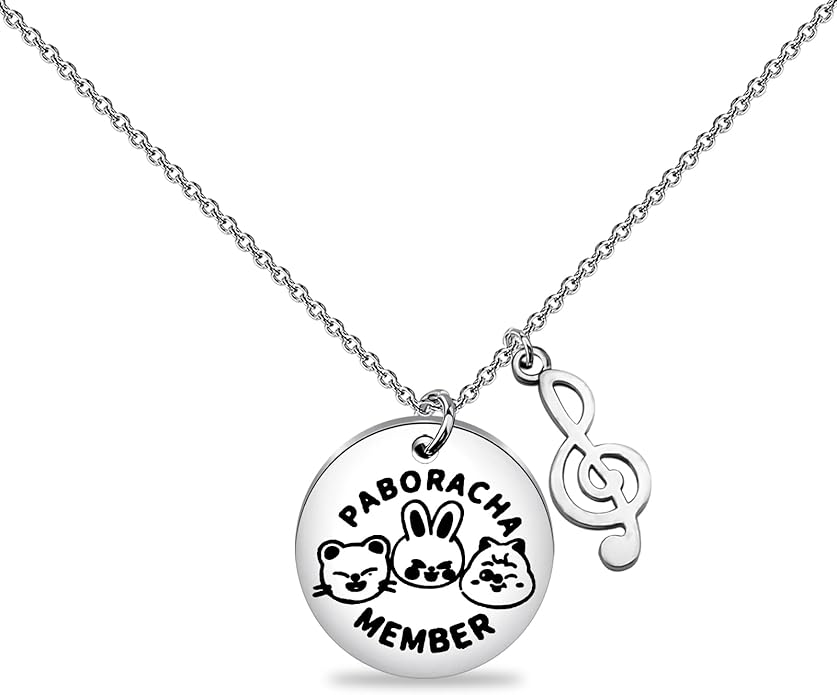 SEIRAA Korean Stay Necklace Korean Paboracha Member Gifts Stay Leebit Jiniret Jewelry Stay Merchandise