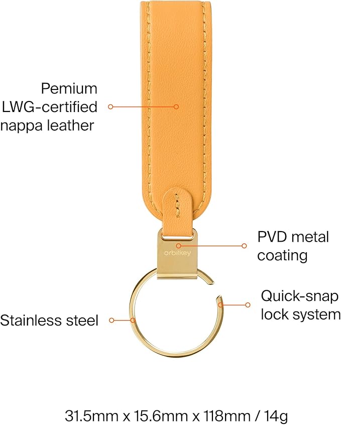 Orbitkey Loop Keychain