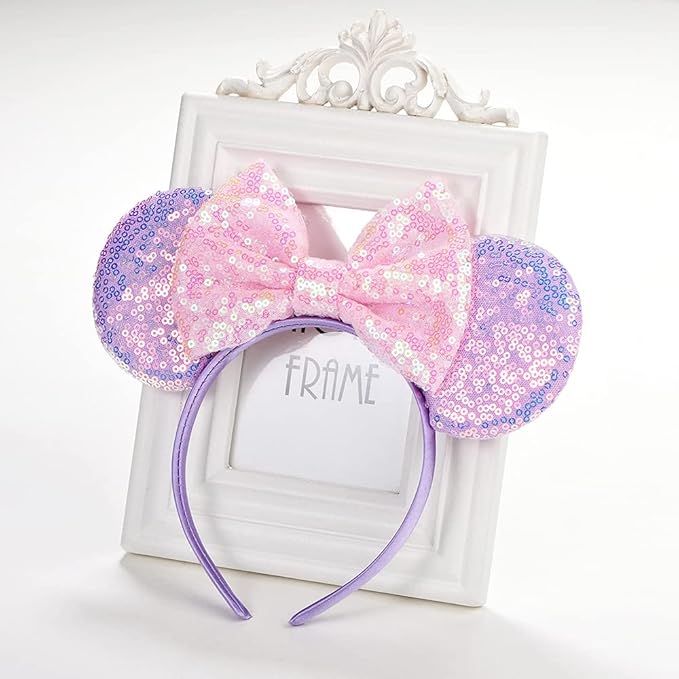 Eisyaa Mouse Ears Bow Headbands