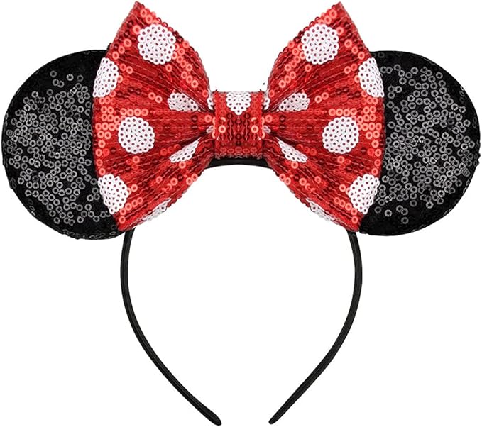 Eisyaa Mouse Ears Bow Headbands