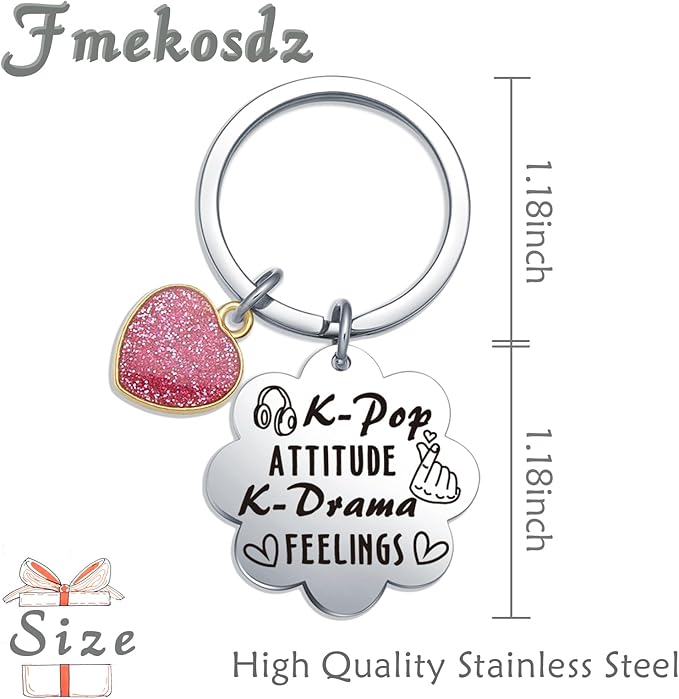 Fmekosdz K-Drama Themed Keychain K-Pop K-Drama Fans Keyring Sister In Law Keychain