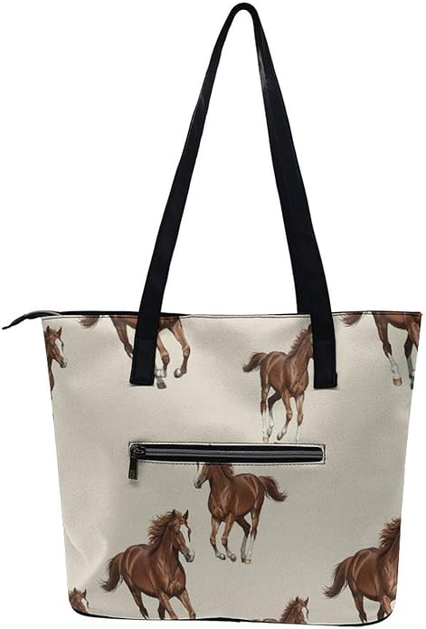 Fashion Leather Tote Bag Travel Work Daily Essentials Handbag Unisex Handbag
