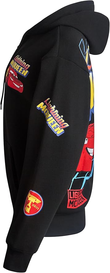 Disney Womens Zip Up Hoodies - Cars Lightning McQueen Lilo and Stitch Angel Marie Fleece Graphic Sweatshirts for Women (S-3X)