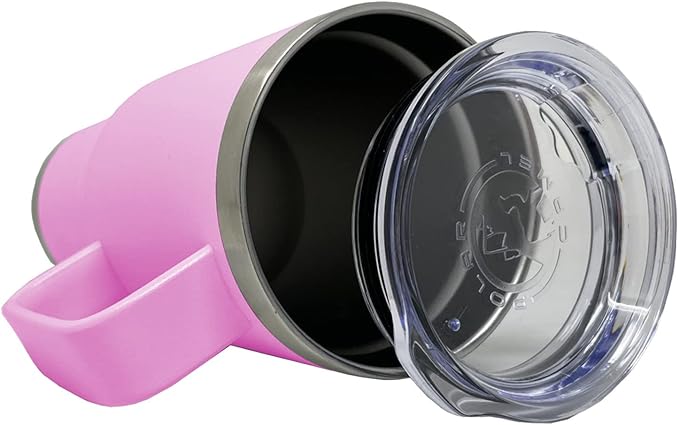 LaserGram 20oz Vacuum Insulated Travel Mug with Handle, CNA Certified Nurse Assistant, Personalized Engraving Included (Light Purple)