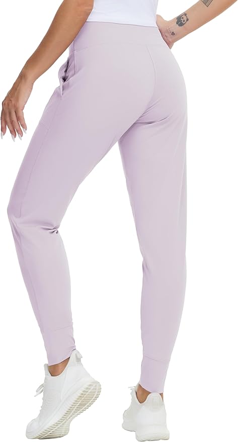 THE GYM PEOPLE Women's Joggers Pants Lightweight Athletic Leggings Tapered Lounge Pants for Workout, Yoga, Running