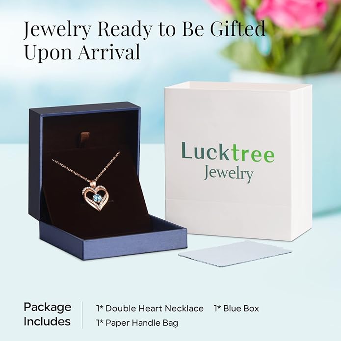 18K Rose Gold Necklaces for Women Birthday Gifts for Women Jewelry for Women Birthday Gifts for Wife Girlfriend Daughter Wife Birthday Gifts for Anniversary Mothers Day Christmas Valentines Gifts