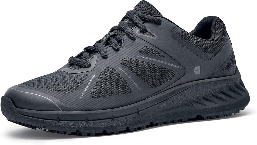 Shoes for Crews Women's Slip-Resistant Work Sneakers - Comfortable, Lightweight, Water-Resistant & Non-Slip Safety Shoes for Women - Ideal for Food Service, Healthcare, Retail & More - Vitality II
