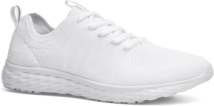 Shoes for Crews Women's Slip-Resistant Work Sneakers – Comfortable, Non-Slip Work Shoes for Women in Food Service, Healthcare, Hospitality - Everlight