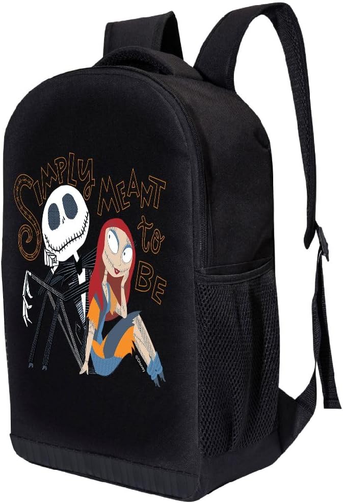 Disney Nightmare Before Christmas Backpack for School | Kids Travel Backpack Jack Skellington School Backpack | Kids Backpack for Girls, Boys, Toddlers, Unisex