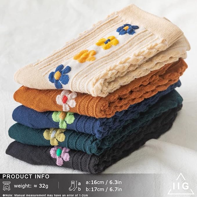IIG 3-6 Pairs Womens Cute Animal Patterned Funny Novelty Cotton Crew Socks